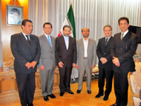 イラン国立絨毯センター理事長が来日。組合役員と会談。